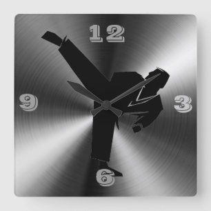 Reloj Cuadrado Karate Tic Toc