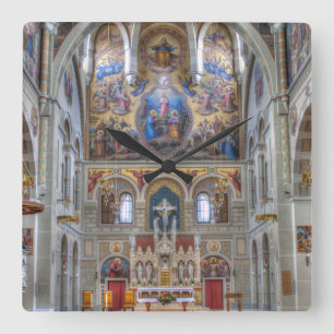 Reloj Cuadrado Karmelitenkirche