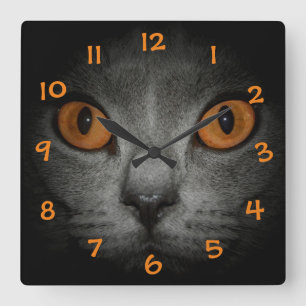 Reloj Cuadrado Katzenaugen