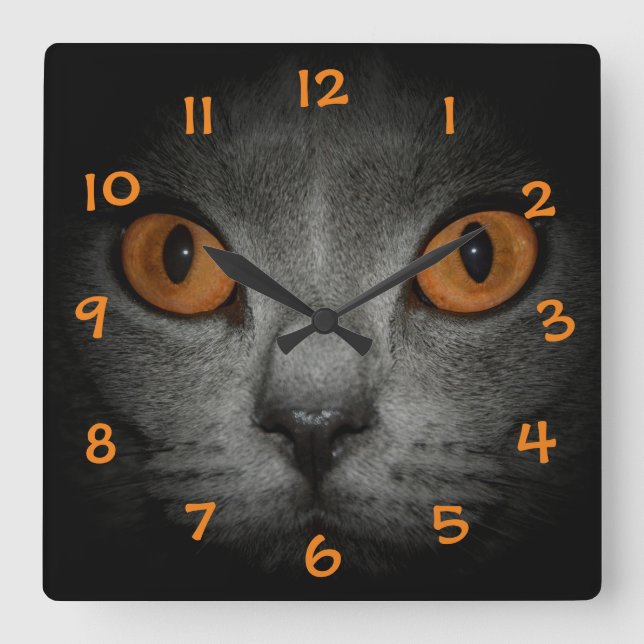 Reloj Cuadrado Katzenaugen (Anverso)