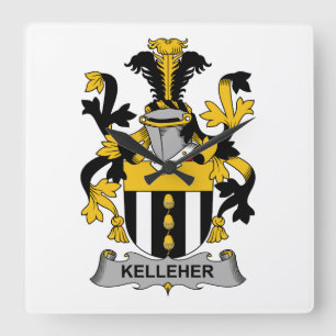Reloj Cuadrado Kelleher Family Crest
