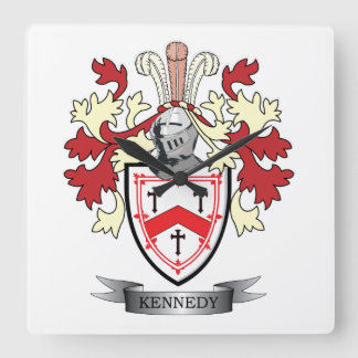 Reloj Cuadrado Kennedy Family Crest Coat of Arms