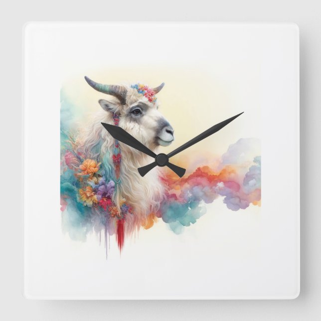 Reloj Cuadrado Khaan in Watercolor 150724AREF102 - Watercolor (Anverso)