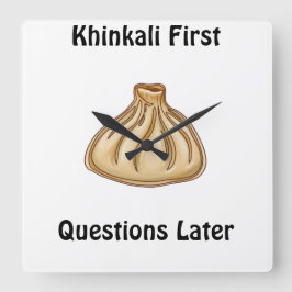 Reloj Cuadrado Khinkali