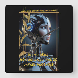 Reloj Cuadrado KI im Fokus