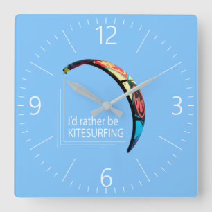 Reloj Cuadrado Kitesurf