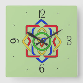 Reloj Cuadrado Knot Celtic Trinity