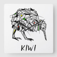 Koru kiwi geométrico