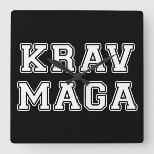 Reloj Cuadrado Krav Maga