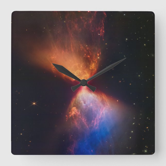 Reloj Cuadrado L1527 y Protostar - Telescopio web James (Anverso)