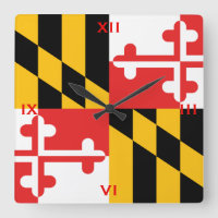 La bandera oficial del estado de Maryland