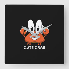 Reloj Cuadrado La Cubata Crabtastica.