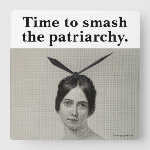 Reloj Cuadrado La encantadora cosecha del patriarcado feminista