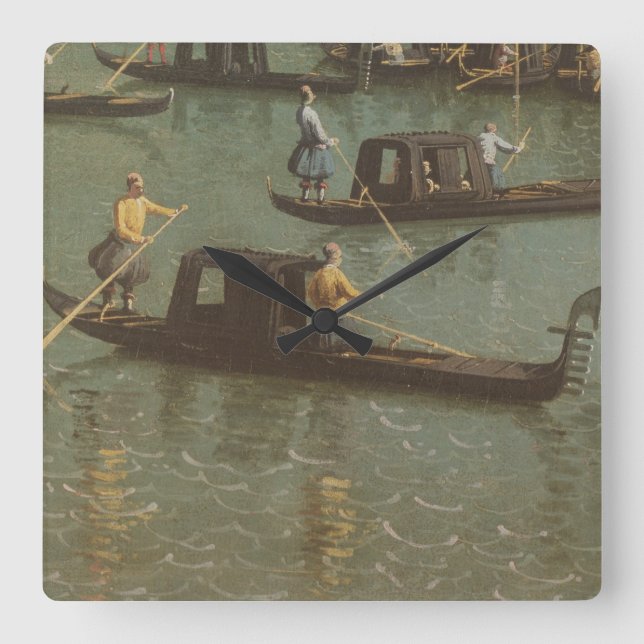 Reloj Cuadrado La entrada al Gran Canal (Anverso)