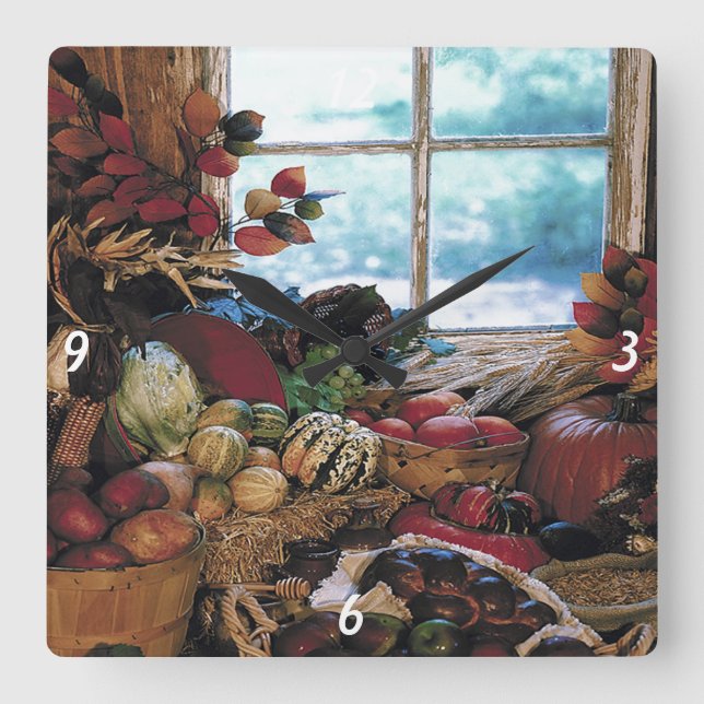 Reloj Cuadrado La fiesta - (Anverso)