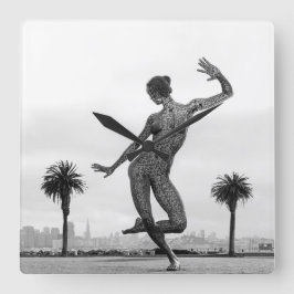 Reloj Cuadrado La fuerza de una mujer