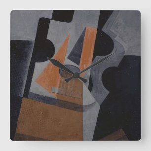 Reloj Cuadrado La guitarra (aún vida con la guitarra), 1916
