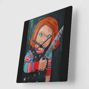 Reloj Cuadrado La muñeca pintada por Alfred Fox