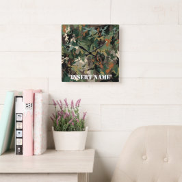 Reloj Cuadrado La naturaleza mágica: La ciencia del camuflaje