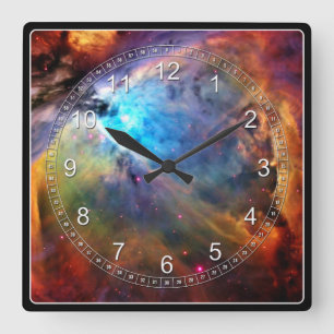 Reloj Cuadrado La nebulosa de Orión