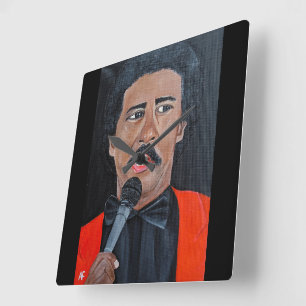 Reloj Cuadrado La pintura del comediante de Alfred Fox
