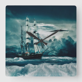 Reloj Cuadrado La tormenta se está gestando