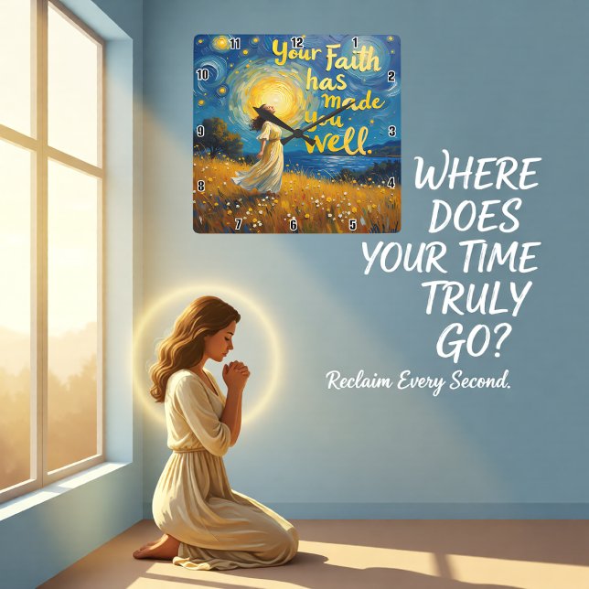 Reloj Cuadrado La verdad te liberará (Subido por el creador)