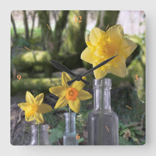 Reloj Cuadrado La vida en los bosques