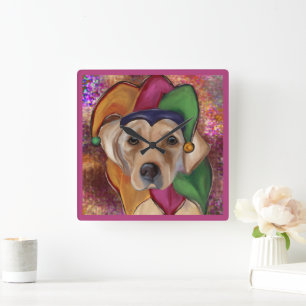 RELOJ CUADRADO LABRADOR RETRIEVER