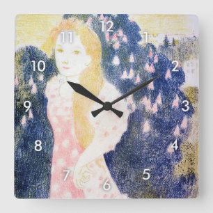 Reloj Cuadrado Lady in Pink Dress, Maurice Denis