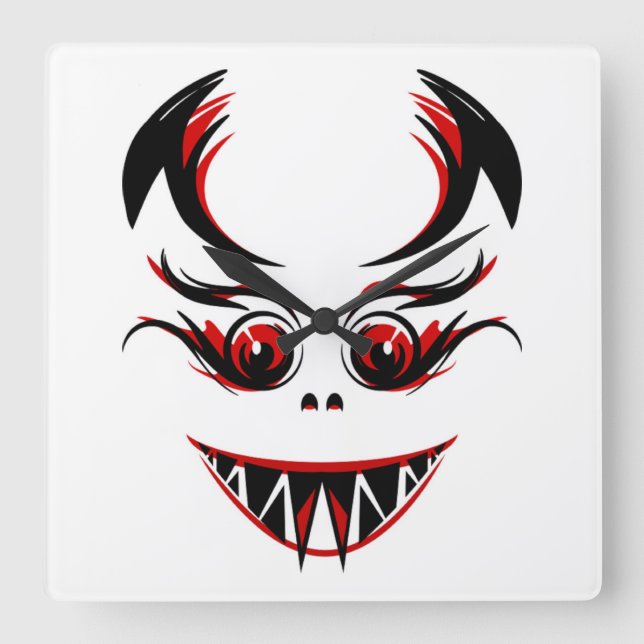 RELOJ CUADRADO LADY VAMPIRE (Anverso)
