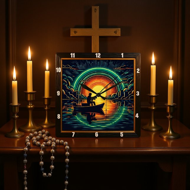 Reloj Cuadrado Lago de las sombras (Subido por el creador)