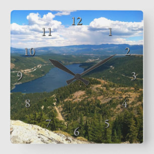 Reloj Cuadrado Lago Donner, California
