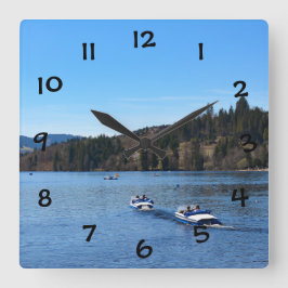 Reloj Cuadrado Lago Titisee en la Selva Negra