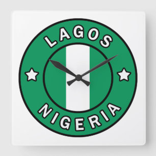 Reloj Cuadrado Lagos Nigeria