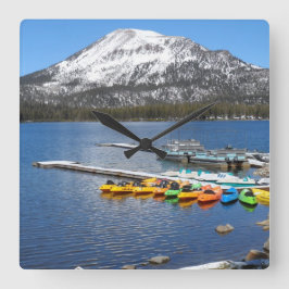 Reloj Cuadrado Lagunas Mammoth, CA