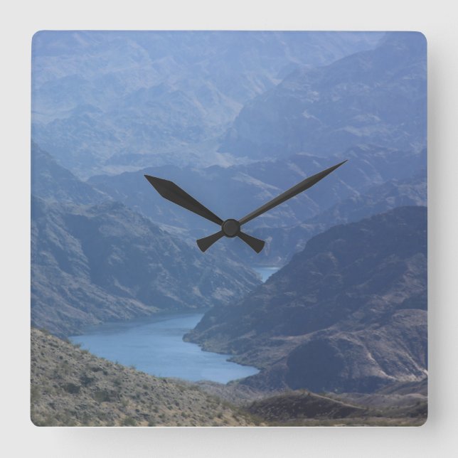 Reloj Cuadrado Lake Meade Wall Clock (Anverso)