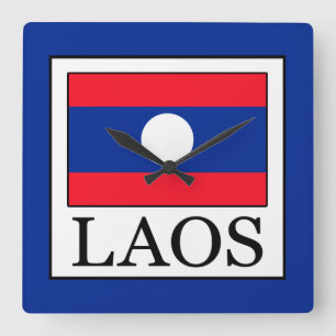 Reloj Cuadrado Laos