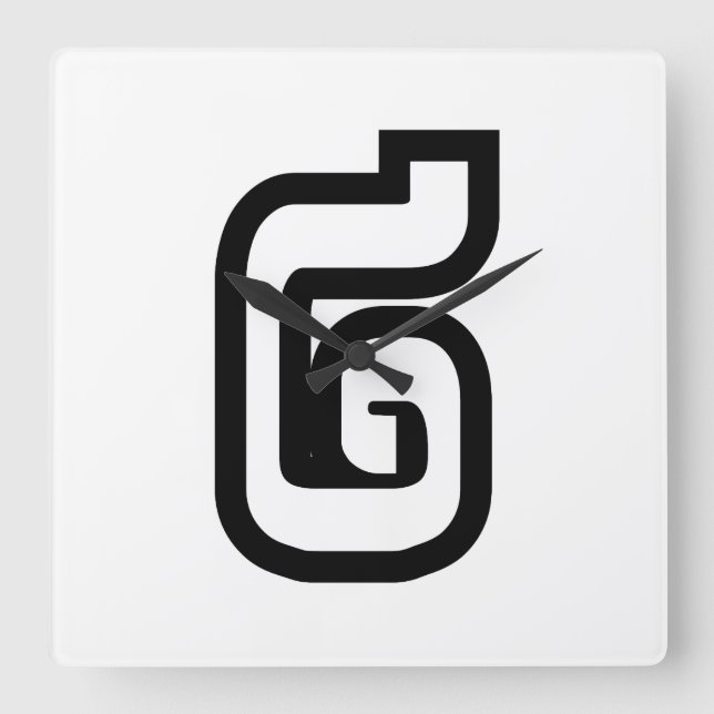 Reloj Cuadrado Laos Número Dos / 2 / ໒ (Canción) Laos (Anverso)