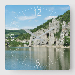 Reloj Cuadrado Las Maravillosas Rocas. Bulgaria