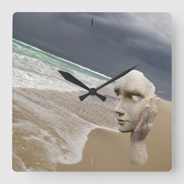 Reloj Cuadrado Le Porge3, Nouvelle Aquitaine, Francia. (Anverso)