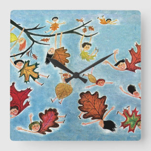 Reloj Cuadrado Leaf Kids