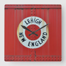 Lehigh y New England Railroad 583 Boxcar Caboose
