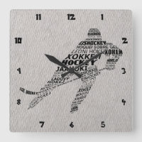 Lenguas de hockey sobre hielo Arte de texto