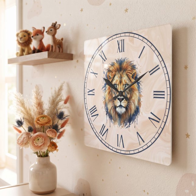 Reloj Cuadrado León (Subido por el creador)