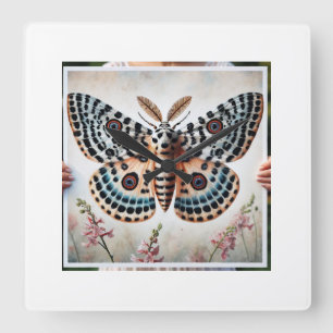 Reloj Cuadrado Leopard Moth 280824IREF209 - Watercolor