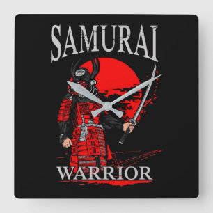 Reloj Cuadrado Leyes de Samurái Japonés Vintage 2026