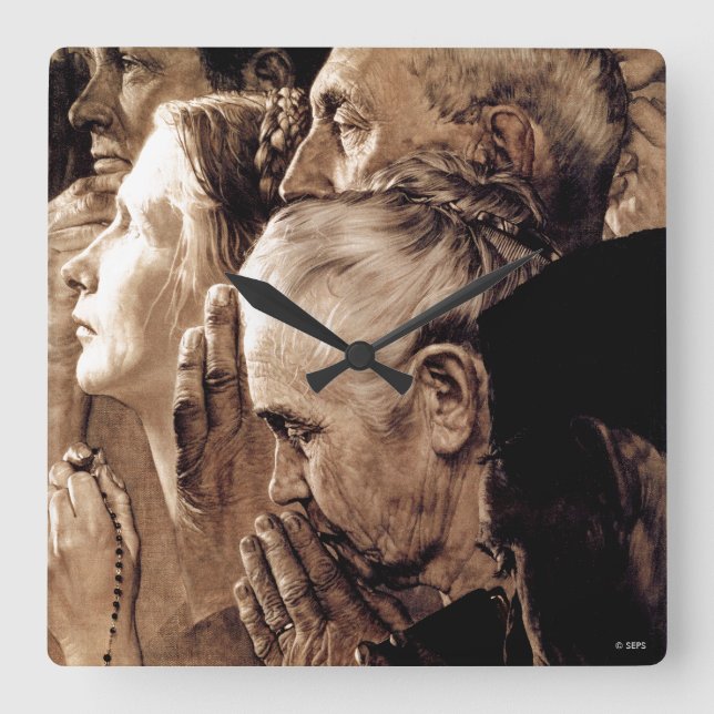 Reloj Cuadrado Libertad de culto (Anverso)