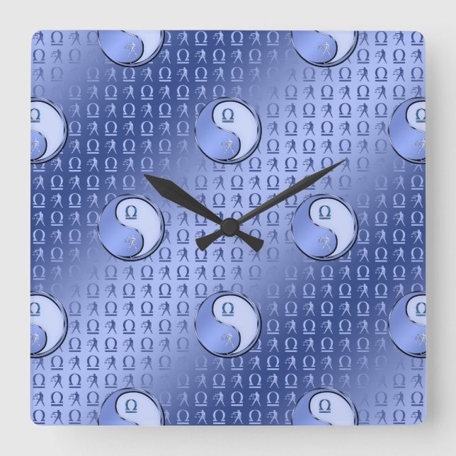 Reloj Cuadrado Libra (Anverso)