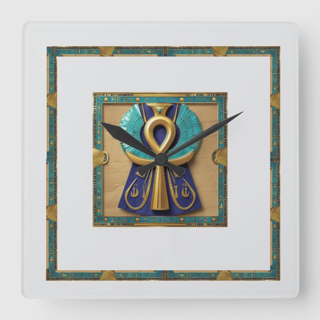 RELOJ CUADRADO LIFE KEY (Anverso)